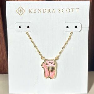 Kendra Scott Ballet Gold Short Pendant Necklace